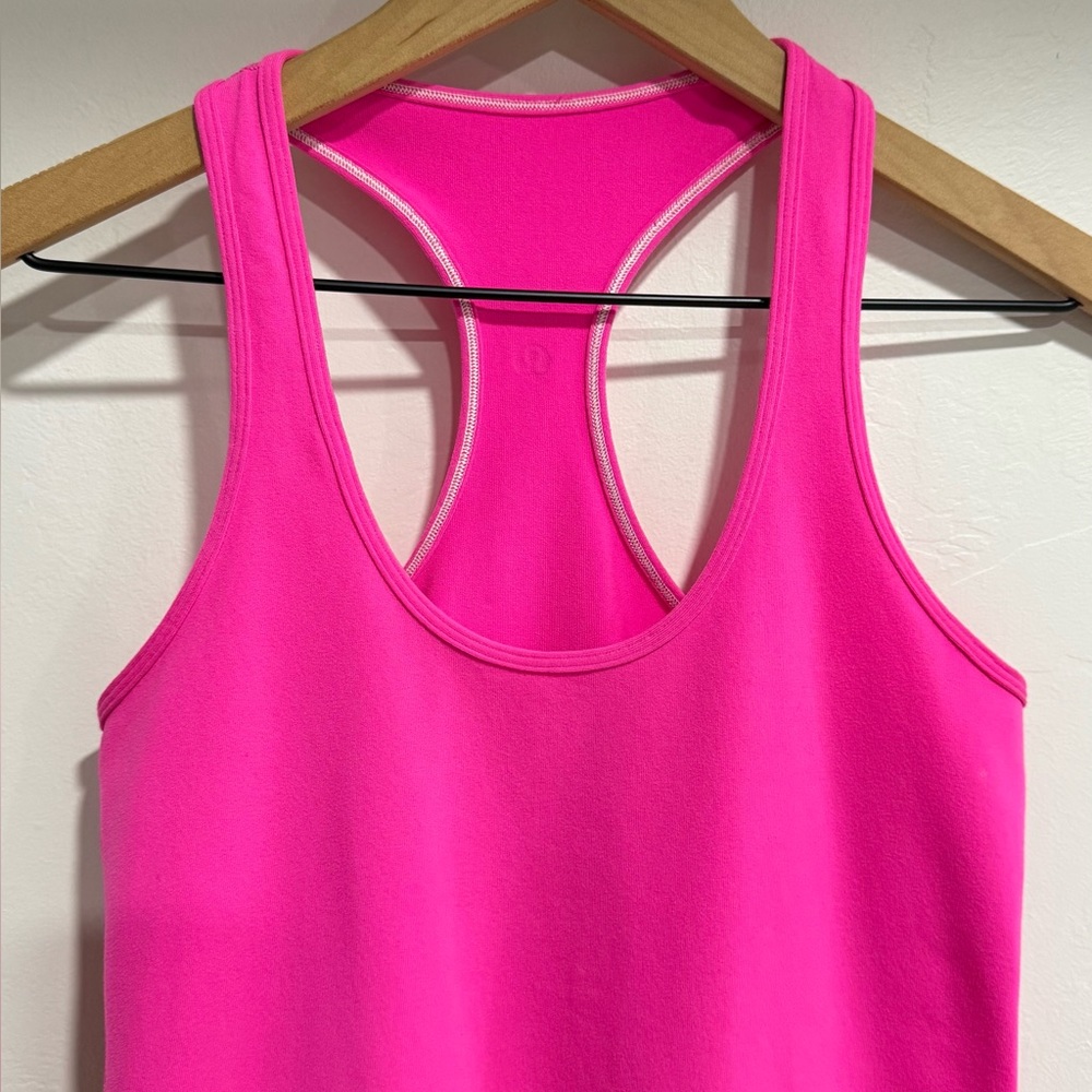 Lululemon Cool Racerback Raspberry Glo Light - Picture 4 of 6
